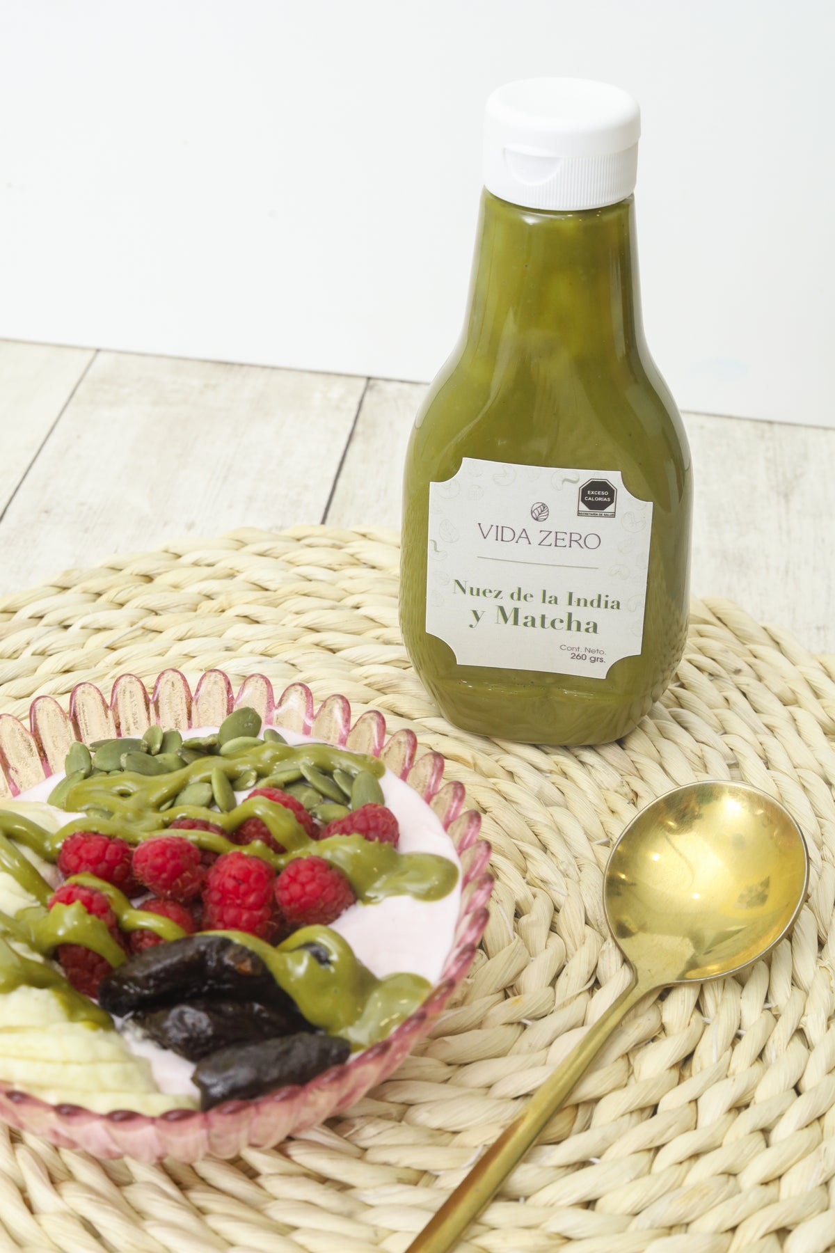 Spread Nuez de la India y Matcha